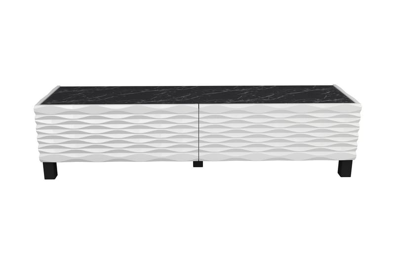 Tv-bänk Violaceae 149,2x38 cm - Vit - Möbler - TV- & Mediamöbler - TV bänk & mediabänk