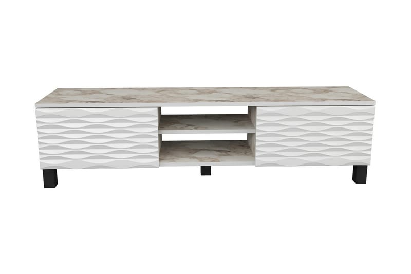 Tv-bänk Violaceae 150x40,3 cm - Vit - Möbler - TV- & Mediamöbler - TV bänk & mediabänk