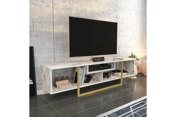 Tv-bänk Violaceae 150x40 cm - Guld - Möbler - TV- & Mediamöbler - TV bänk & mediabänk