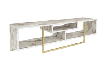 Tv-bänk Violaceae 150x40 cm - Guld - Möbler - TV- & Mediamöbler - TV bänk & mediabänk