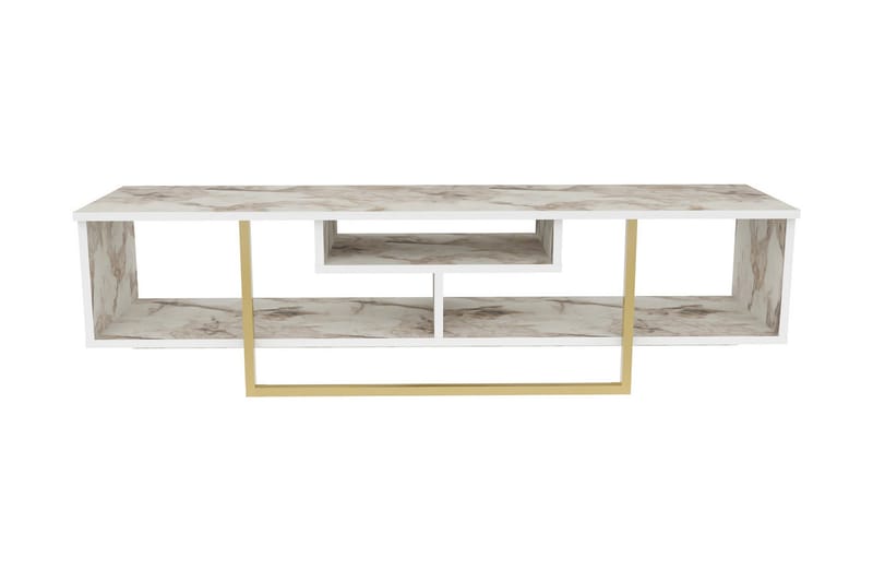 Tv-bänk Violaceae 150x40 cm - Guld - Möbler - TV- & Mediamöbler - TV bänk & mediabänk