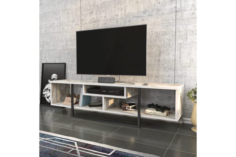 Tv-bänk Violaceae 150x40 cm - Svart - Möbler - TV- & Mediamöbler - TV bänk & mediabänk