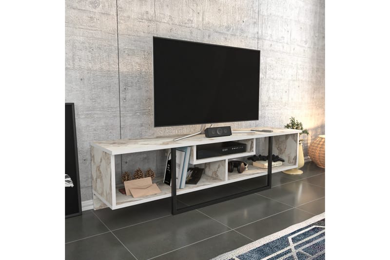 Tv-bänk Violaceae 150x40 cm - Svart - Möbler - TV- & Mediamöbler - TV bänk & mediabänk