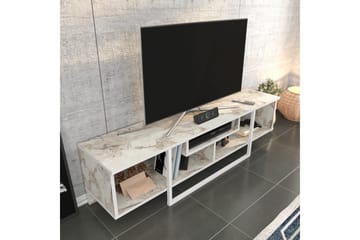 Tv-bänk Violaceae 150x40 cm - Vit - Möbler - TV- & Mediamöbler - TV bänk & mediabänk