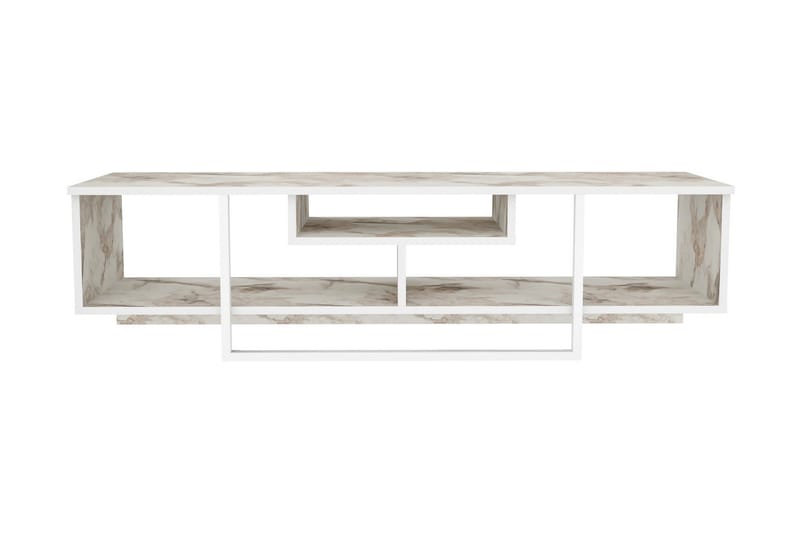 Tv-bänk Violaceae 150x40 cm - Vit - Möbler - TV- & Mediamöbler - TV bänk & mediabänk