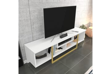 Tv-bänk Violaceae 150x40 cm - Vit - Möbler - TV- & Mediamöbler - TV bänk & mediabänk