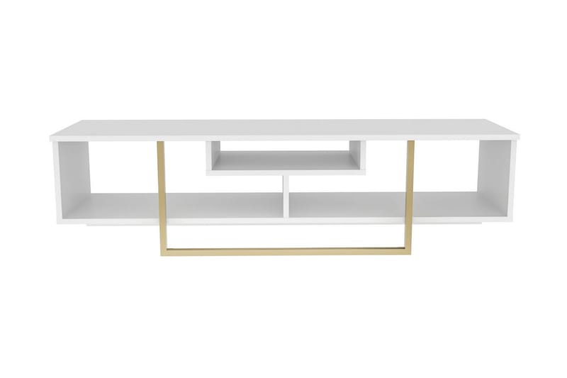 Tv-bänk Violaceae 150x40 cm - Vit - Möbler - TV- & Mediamöbler - TV bänk & mediabänk