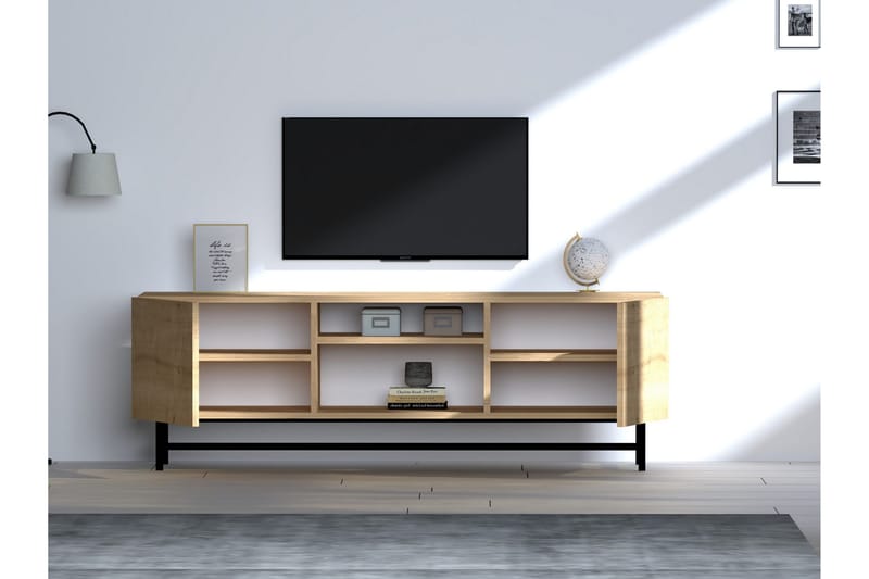 Tv-bänk Violaceae 150x50 cm - Blå - Möbler - TV- & Mediamöbler - TV bänk & mediabänk