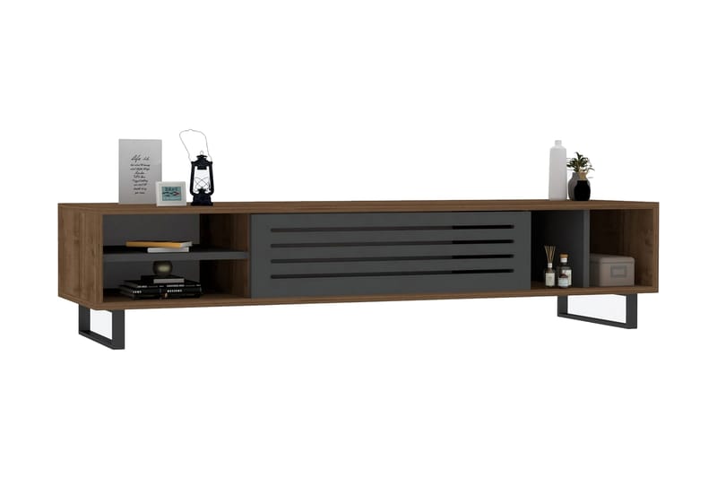 Tv-bänk Violaceae 160x35 cm - Brun - Möbler - TV- & Mediamöbler - TV bänk & mediabänk
