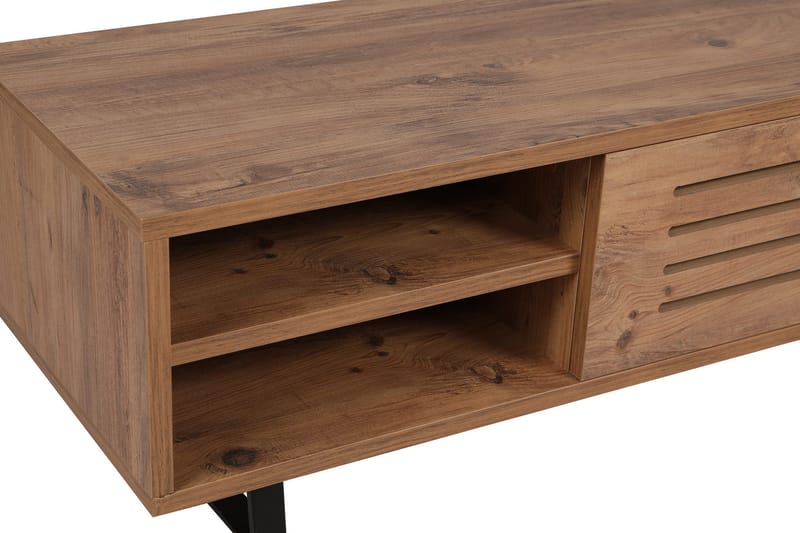 Tv-bänk Violaceae 160x35 cm - Grön - Möbler - TV- & Mediamöbler - TV bänk & mediabänk