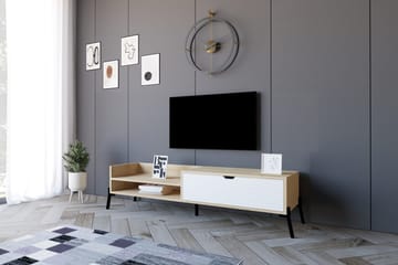 Tv-bänk Violaceae 160x36 cm - Blå - Möbler - TV- & Mediamöbler - TV bänk & mediabänk
