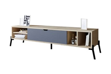 Tv-bänk Violaceae 160x36 cm - Blå - Möbler - TV- & Mediamöbler - TV bänk & mediabänk