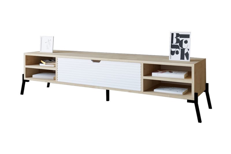 Tv-bänk Violaceae 160x36 cm - Blå - Möbler - TV- & Mediamöbler - TV bänk & mediabänk