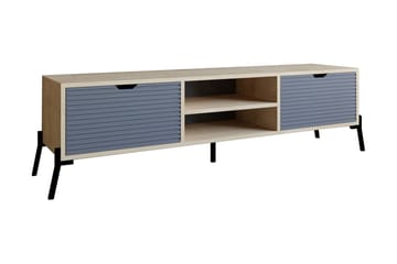 Tv-bänk Violaceae 160x41 cm - Blå - Möbler - TV- & Mediamöbler - TV bänk & mediabänk