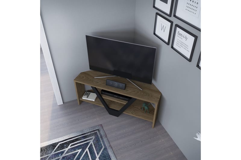 Tv-bänk Violaceae 90x36,8 cm - Brun - Möbler - TV- & Mediamöbler - TV bänk & mediabänk