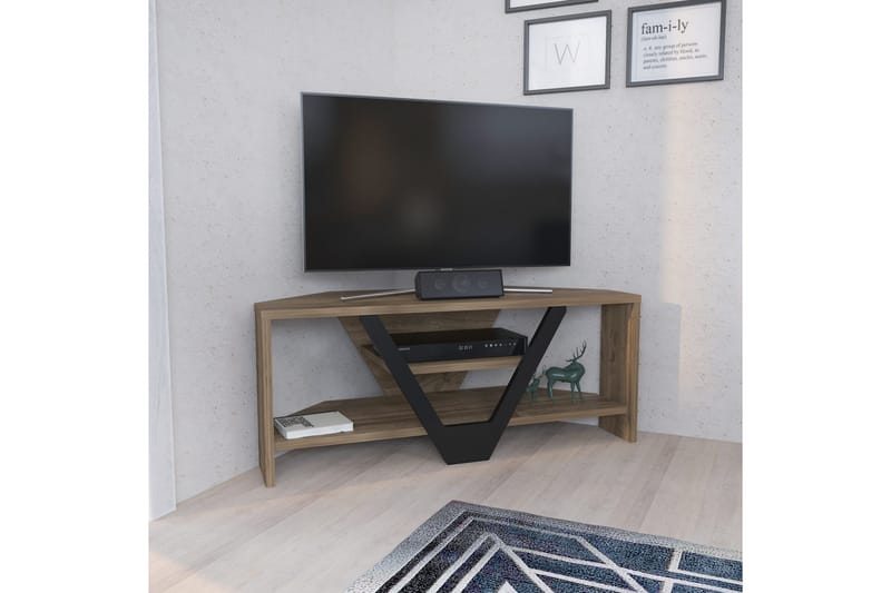 Tv-bänk Violaceae 90x36,8 cm - Brun - Möbler - TV- & Mediamöbler - TV bänk & mediabänk
