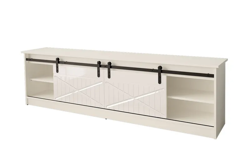 Tv-bänk - Vit - Möbler - TV- & Mediamöbler - TV bänk & mediabänk