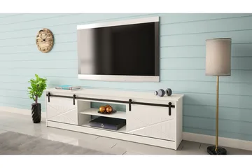 Tv-bänk - Vit - Möbler - TV- & Mediamöbler - TV bänk & mediabänk