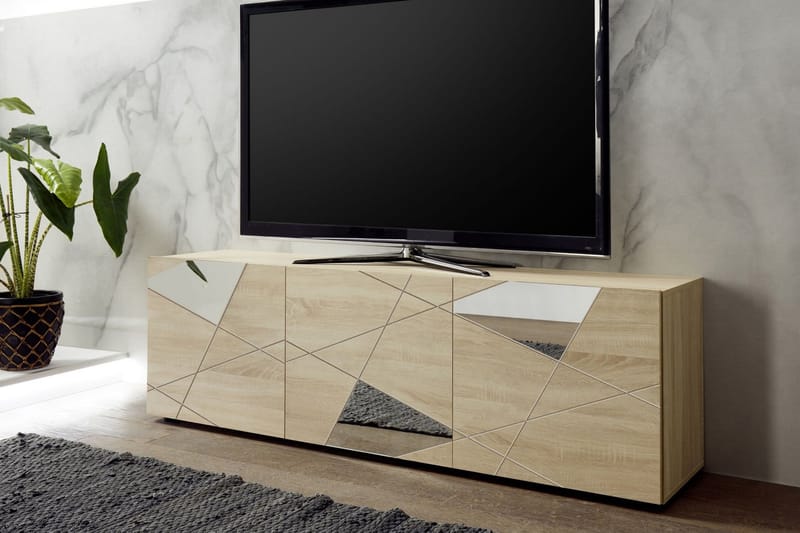 Tv-Bänk Vittoria 181 cm Beige - Lc Spa - Möbler - TV- & Mediamöbler - TV bänk & mediabänk