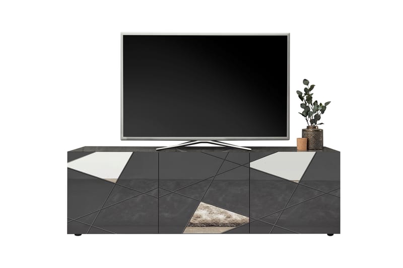 Tv-Bänk Vittoria 181 cm Vit - Lc Spa - Möbler - TV- & Mediamöbler - TV bänk & mediabänk