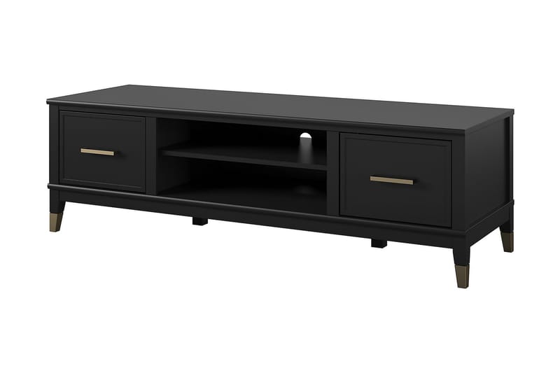 TV-bänk Westerleigh 152x50 cm Svart - CosmoLiving - Möbler - TV- & Mediamöbler - TV bänk & mediabänk