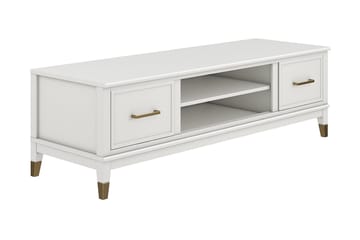TV-bänk Westerleigh 152x50 cm Vit - CosmoLiving - Möbler - TV- & Mediamöbler - TV bänk & mediabänk
