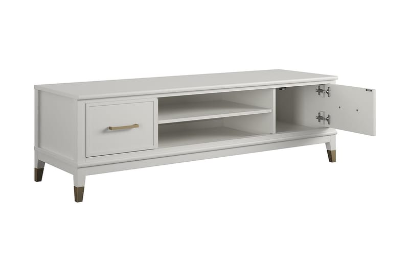 TV-bänk Westerleigh 152x50 cm Vit - CosmoLiving - Möbler - TV- & Mediamöbler - TV bänk & mediabänk