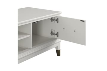 TV-bänk Westerleigh 152x50 cm Vit - CosmoLiving - Möbler - TV- & Mediamöbler - TV bänk & mediabänk