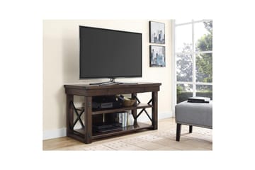 Tv-bänk Wildwood 120,7x50,8 cm Svart - Dorel Home - Möbler - TV- & Mediamöbler - TV bänk & mediabänk