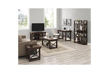 Tv-bänk Wildwood 120,7x50,8 cm Svart - Dorel Home - Möbler - TV- & Mediamöbler - TV bänk & mediabänk