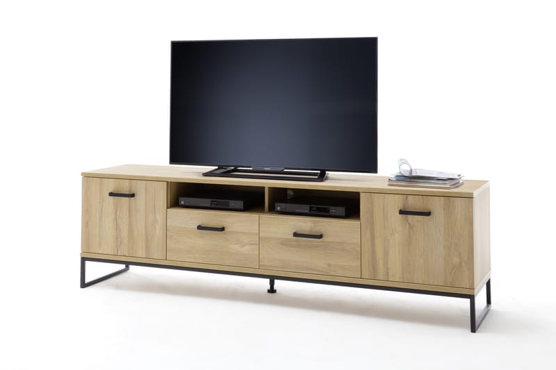TV-bänk Wimm 201 cm - Trä|Natur - Möbler - TV- & Mediamöbler - TV bänk & mediabänk