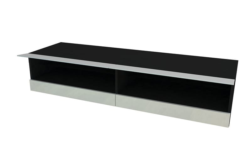 TV-bänk Wishon 140x40x30 cm - Grå - Möbler - TV- & Mediamöbler - TV bänk & mediabänk