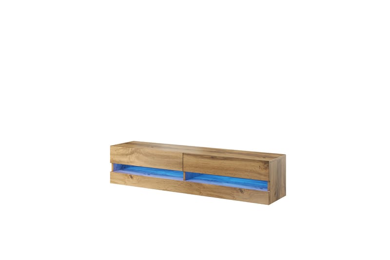 TV-bänk Wishon 180x40x30 cm - Grå - Möbler - TV- & Mediamöbler - TV bänk & mediabänk