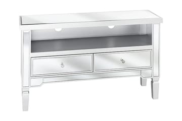 TV-Bänk Wolfskill 100 cm - Silver - Möbler - TV- & Mediamöbler - TV bänk & mediabänk