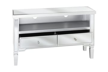 TV-Bänk Wolfskill 100 cm - Silver - Möbler - TV- & Mediamöbler - TV bänk & mediabänk