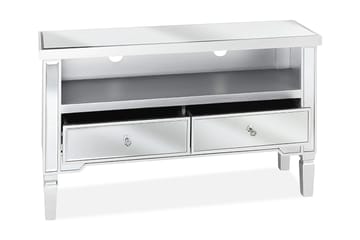 TV-Bänk Wolfskill 100 cm - Silver - Möbler - TV- & Mediamöbler - TV bänk & mediabänk