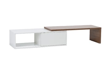 Tv-Bänk Yonkers 40x159 cm - Vit - Möbler - TV- & Mediamöbler - TV bänk & mediabänk