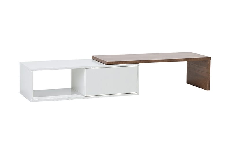 Tv-Bänk Yonkers 40x159 cm - Vit - Möbler - TV- & Mediamöbler - TV bänk & mediabänk