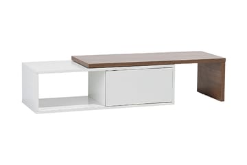 Tv-Bänk Yonkers 40x159 cm - Vit - Möbler - TV- & Mediamöbler - TV bänk & mediabänk