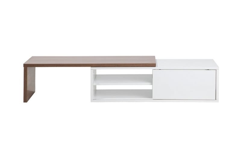 Tv-Bänk Yonkers 40x159 cm - Vit - Möbler - TV- & Mediamöbler - TV bänk & mediabänk