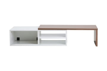 Tv-Bänk Yonkers 40x159 cm - Vit - Möbler - TV- & Mediamöbler - TV bänk & mediabänk