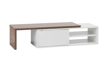 Tv-Bänk Yonkers 40x159 cm - Vit - Möbler - TV- & Mediamöbler - TV bänk & mediabänk