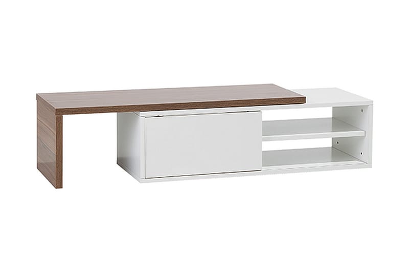 Tv-Bänk Yonkers 40x159 cm - Vit - Möbler - TV- & Mediamöbler - TV bänk & mediabänk