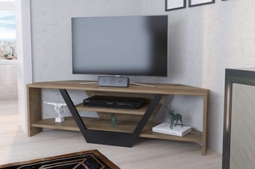 Tv-bänk Zakkum 120x36,8 cm - Brun - Möbler - TV- & Mediamöbler - TV bänk & mediabänk