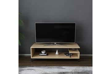Tv-bänk Zakkum 120x37,6 cm - Svart - Möbler - TV- & Mediamöbler - TV bänk & mediabänk
