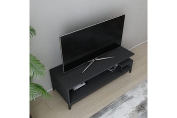 Tv-bänk Zakkum 120x37,6 cm - Svart - Möbler - TV- & Mediamöbler - TV bänk & mediabänk