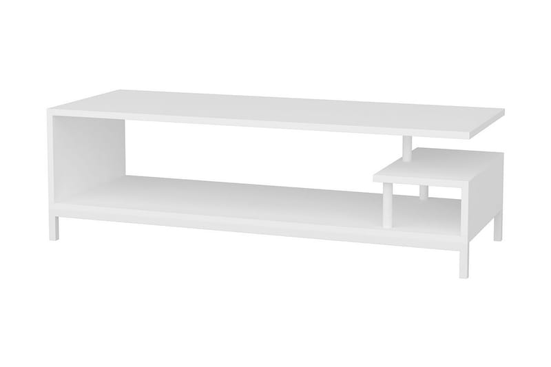 Tv-bänk Zakkum 120x37,6 cm - Vit - Möbler - TV- & Mediamöbler - TV bänk & mediabänk