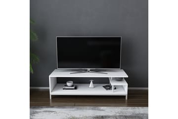 Tv-bänk Zakkum 120x37,6 cm - Vit - Möbler - TV- & Mediamöbler - TV bänk & mediabänk