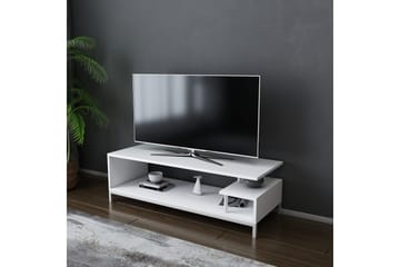 Tv-bänk Zakkum 120x37,6 cm - Vit - Möbler - TV- & Mediamöbler - TV bänk & mediabänk