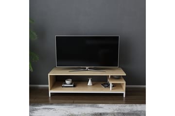Tv-bänk Zakkum 120x37,6 cm - Vit - Möbler - TV- & Mediamöbler - TV bänk & mediabänk